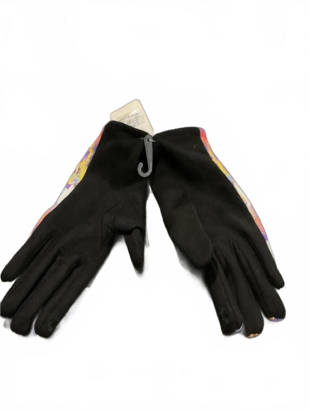 Colorful Artistic Pattern Touchscreen Gloves - Picture 4 of 4